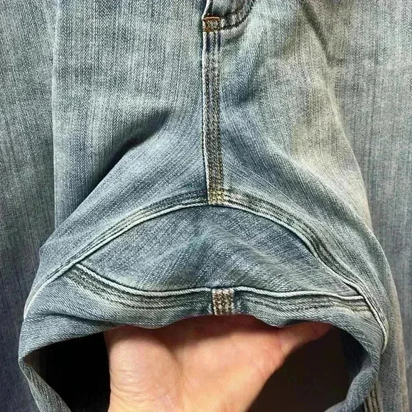 Duluth Trading Ballroom Double Flex Relaxed Fit Carpenter Jeans Size 46x30 - Picture 4 of 11